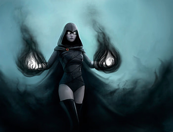 Raven, comic, DC, teen, titan HD wallpaper