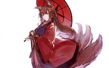 Amagi, Azur Lane, Sakura Empire, japanese manga, anime characters, Amagi Azur Lane HD wallpaper