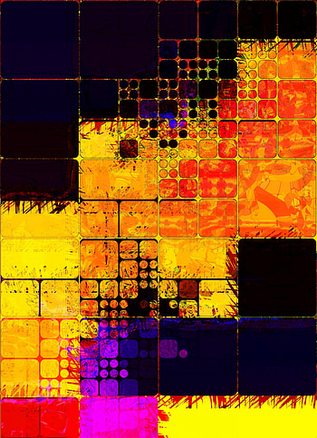 Multicolored, Motley, Texture, Textures, Form, Forms, Squares, Dimensions (Edit), Dimension HD phone wallpaper