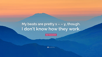 Earl Sweatshirt Quote: “My beats are pretty s – – y, though. HD wallpaper