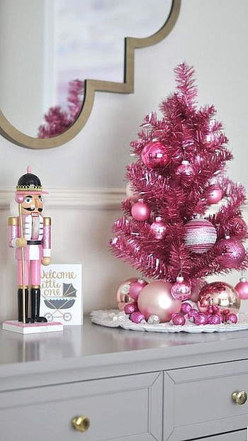 Pink Christmas, Christmas HD phone wallpaper