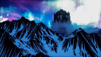Art, Miscellanea, Miscellaneous, Structure, Northern Lights, Aurora Borealis, Aurora HD wallpaper