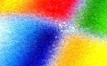 Glass texture, blue, rainbow, yellow, green, red, colors, texture, glass HD wallpaper