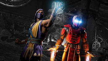 Mortal Kombat Rain and Sektor, video game, Mortal kombat 1 HD wallpaper