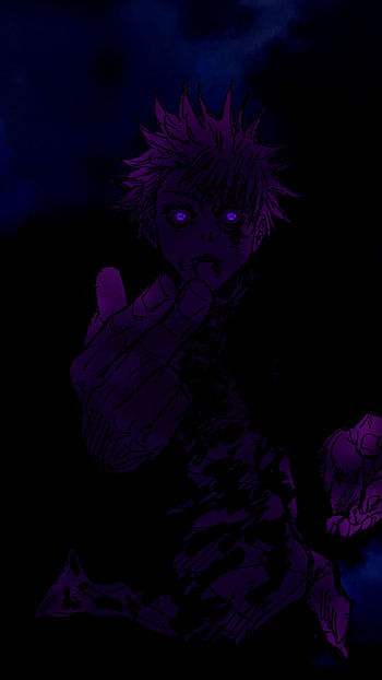 Gojo satoru, infini, mauve HD phone wallpaper