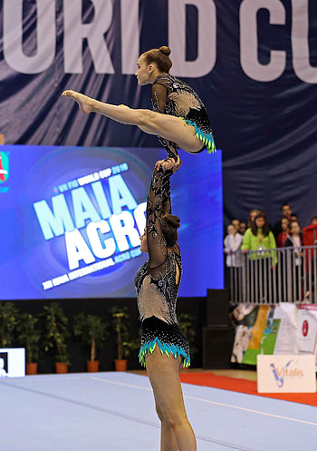 Competitive acrobatic gymnastics, Acrobatic gymnastics squads, Acrobatic gymnastics HD phone wallpaper