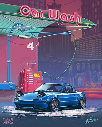 TopMiata On Instagram Mazda Miata MX 5 TopMiata. Miata, Mazda Miata, Art Cars, Miata Drift HD phone wallpaper
