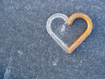 Love, Brown, , Drawing, Heart, Stranded, Shallow HD wallpaper