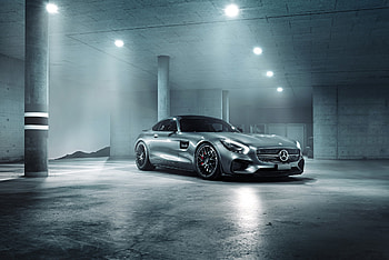 Mercedes-AMG GT S, silver luxury car, 2018 HD wallpaper