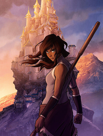 Legends of Korra, Unique characters, Elemental bending, Action-packed HD phone wallpaper
