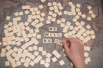 Words, Inscription, Positive, Map HD wallpaper