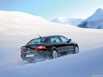 Transport, Auto, Winter HD wallpaper