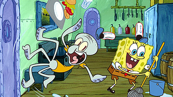 Squidward, SpongeBob SquarePants, Animation, Cold knowledge HD wallpaper