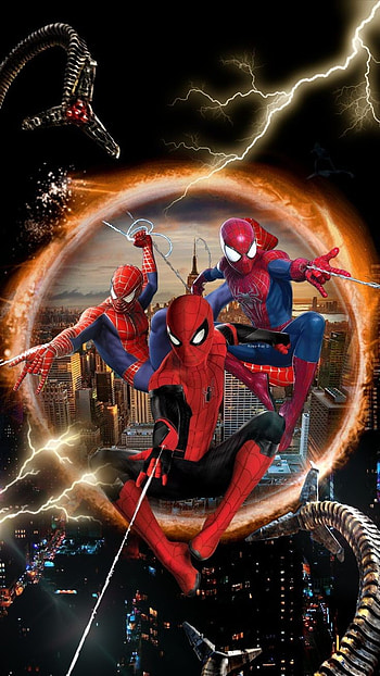 spiderman no way home, mundo, arte HD phone wallpaper