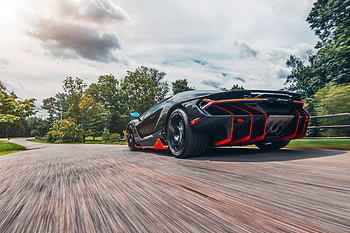 Lamborghini Centenario Coupe Rear, lamborghini-centenario, lamborghini, cars HD wallpaper