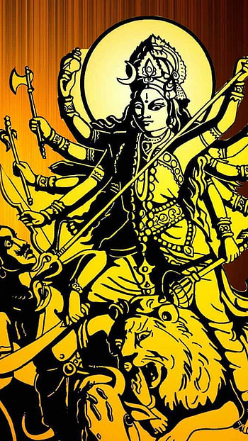 God , maa durga HD phone wallpaper