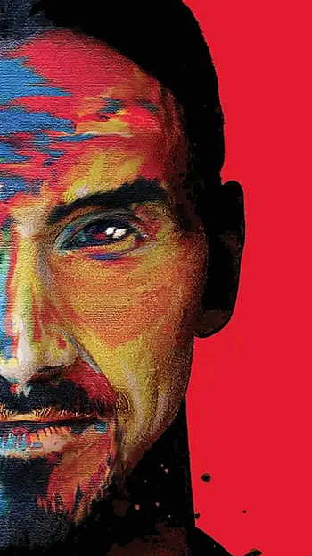 Zlatan Ibrahimovic, head, nose HD phone wallpaper