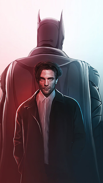 The Batman, Robert Pattinson, Art, Premium HD phone wallpaper