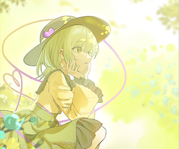 Koishi Komeiji, Koishi Komeiji, Anime, Touhou HD wallpaper