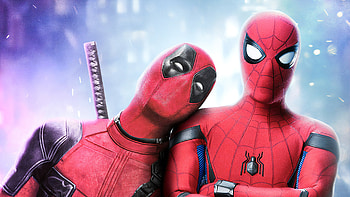 Deadpool And Spiderman Art, deadpool, spiderman, superheroes, artwork HD wallpaper