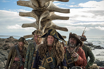 Barbossa, Disney movie, Captain's , Pirates of the Caribbean HD wallpaper
