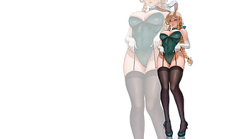 Anime Bunny, Anime, art, CG, Bunny HD wallpaper