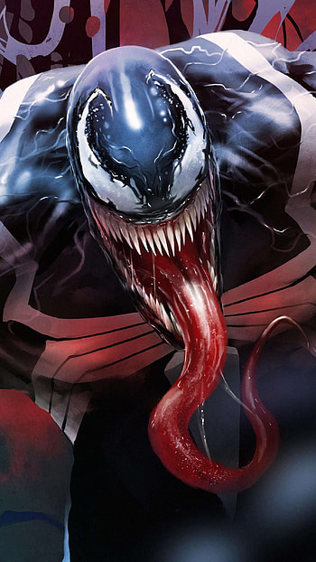 Venom, Animal, Marvel Comics HD phone wallpaper