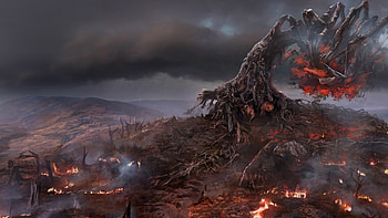 witcher 3, wild hunt, art HD wallpaper