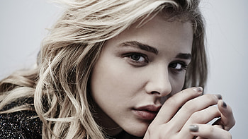 Chloe Moretz, Portrait HD wallpaper