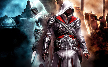 assassins creed altair and ezio, games, ps, ps3, assassins creed, altiar, ezio, playstation HD wallpaper