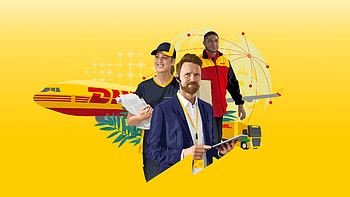 DHL, Key visuals, DPDHL, Brand HD wallpaper