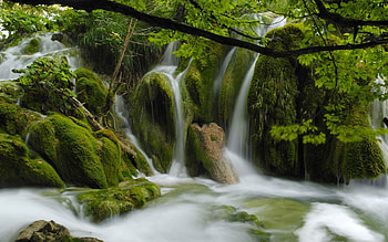 National Park Plitvice, Scenery HD wallpaper