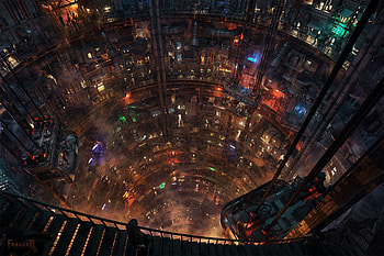 Sci-Fi Metropolis, Sci Fi, city, sci fi city HD wallpaper