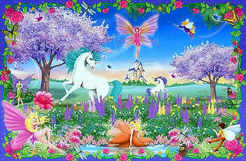 ★Pink & Purple Fairyland★, unicorns, floor, colors, digital art, spring, butterflies, drawings, butterfly designs, attractions in dreams, weird things people wear, forests, paintings, gardening, seasons, creative pre-made, outdoor, purple, love four seasons, nymphs, pink, fantasy, softness beauty, flowers, fairies HD wallpaper