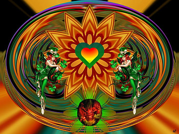 Always Such A Beast, eye candy, Abstract, 3d, fractal, collage HD wallpaper