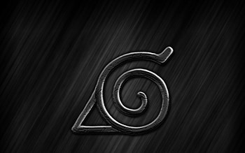 Konoha Symbol, Anime emblem, Leaf Village HD wallpaper