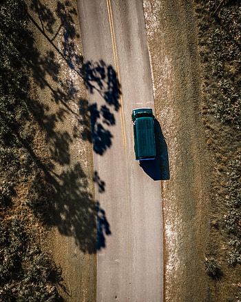 Cars, View From Above, Road, Car HD phone wallpaper