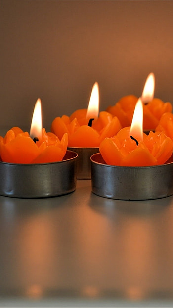 Candle, Tealight Candles HD phone wallpaper