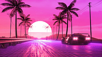 Retro 80s Ride , , Background, and, 80s Car Aesthetic HD wallpaper