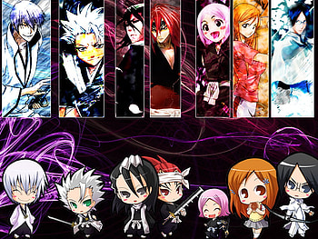 Chibi Society, bleach, ichigo, soul society, hollow HD wallpaper