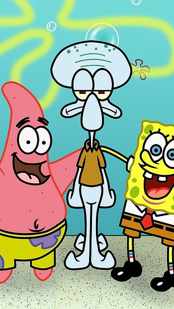 patrick star, american animated characters HD phone wallpaper