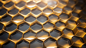 Transparent Honeycomb Pattern, Abstract, honeycomb HD wallpaper