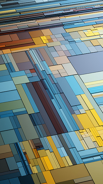 Rectangles, Geometric Abstract HD phone wallpaper