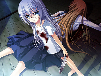 Haku, anime girl, anime, akatsuki no goei HD wallpaper