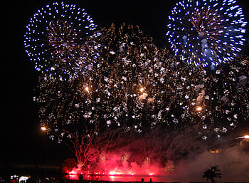 Belvior Fireworks, fireworks, entertainment HD wallpaper