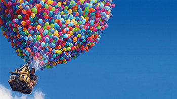 Cluster Ballooning, Up Disney , Sports HD wallpaper