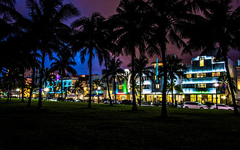 Miami Night - 1102428 HD wallpaper