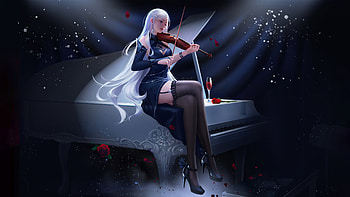 Concerto, artist, artwork, digital-art, artstation HD wallpaper