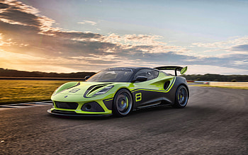 2021, Lotus Emira GT4 Concept, , exterior, front view, supercar, new Emira GT4, green Emira GT4, British sports cars, Lotus HD wallpaper