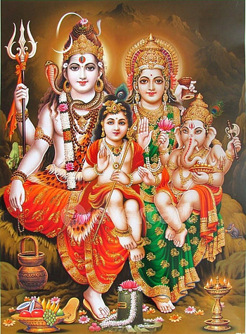 God Shiva Parvathi Vinayaga , Vinayagar Murugan HD phone wallpaper